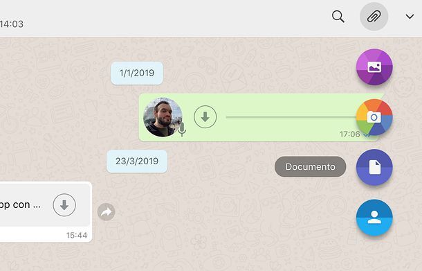 WhatsApp per Mac