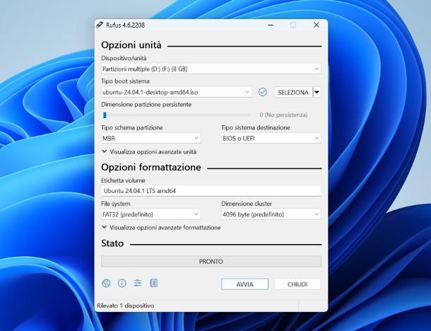 Programmi per rendere bootable USB