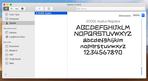 Libro Font Mac