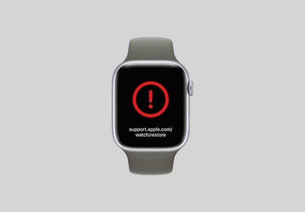 Apple Watch bloccato