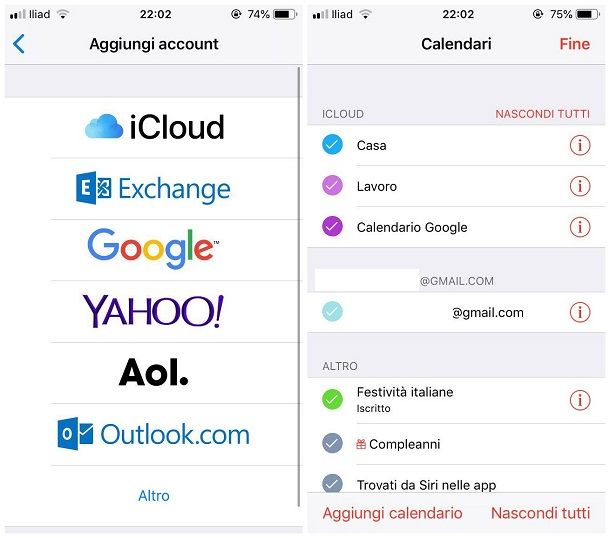 Come sincronizzare Google Calendar con iPhone
