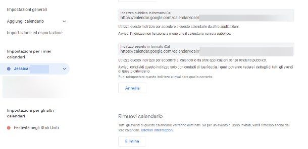 Come sincronizzare Google Calendar con iCal