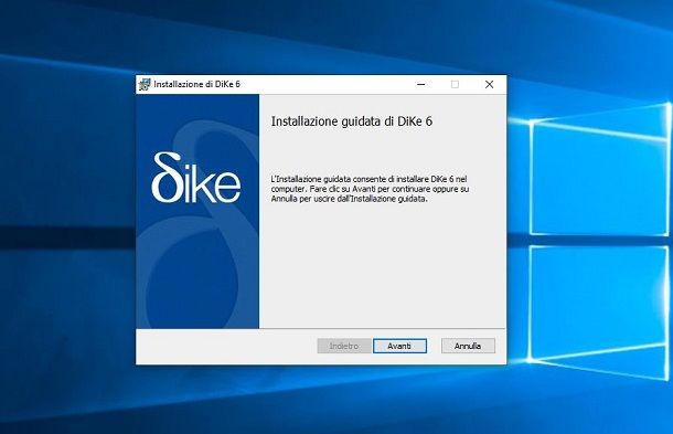 Installazione Dike su Windows