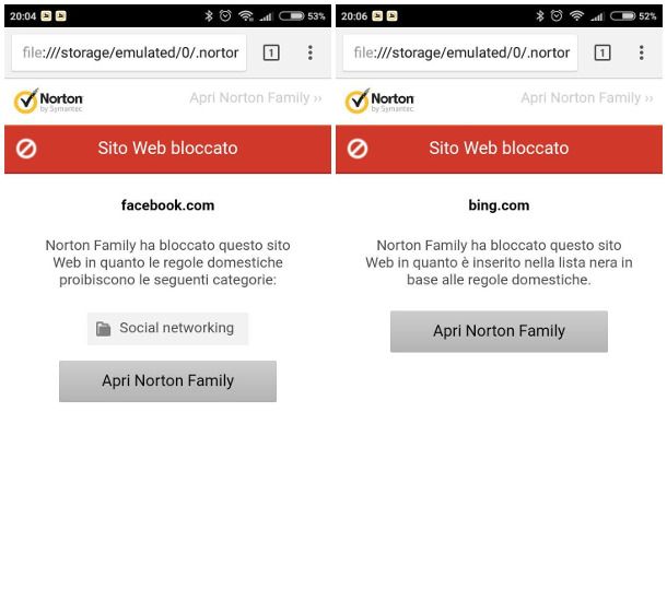 Norton Family Parental Control