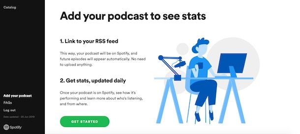 Spotify podcast