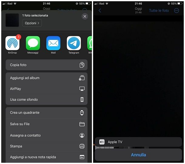 Come attivare AirPlay su iPad e iPhone