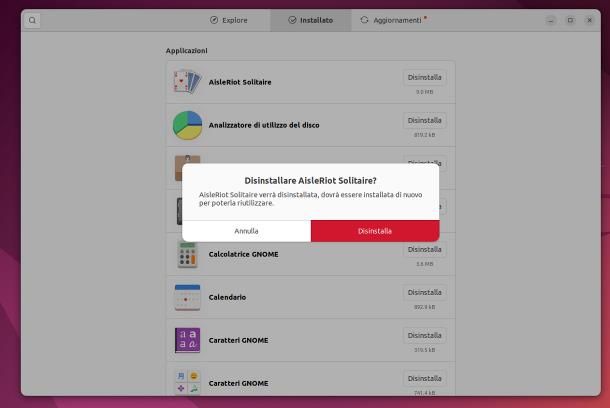 Come disinstallare un programma su Ubuntu