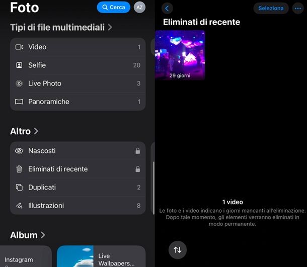 Come recuperare video da iPhone e iPad Foto