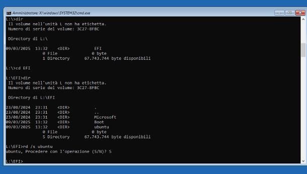 Come cancellare Ubuntu