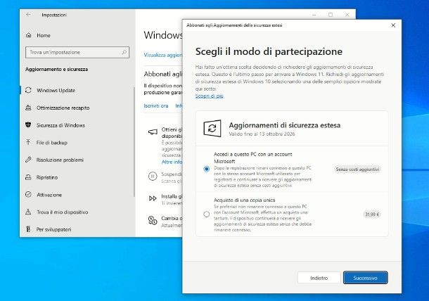 Come passare da Windows 10 Home a Pro