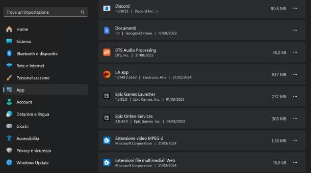 Disinstallare Epic Games Launcher da Windows