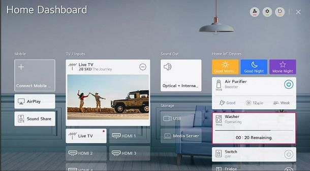 Come attivare AirPlay su TV LG