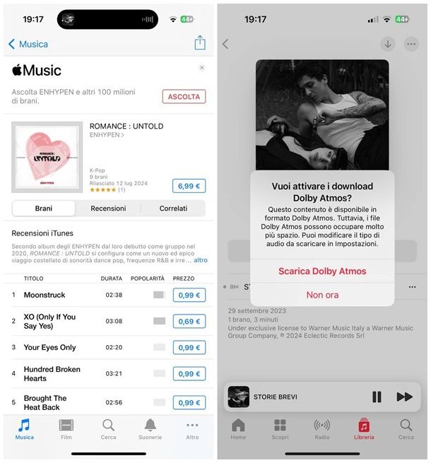 Come scaricare musica da iTunes a iPhone e iPad