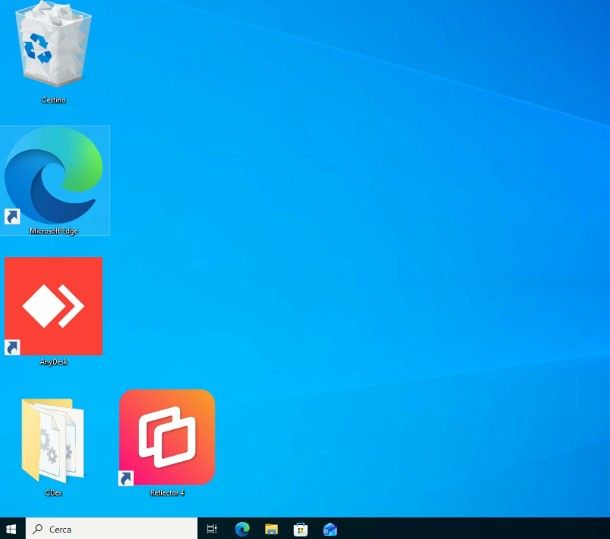 Come togliere icone dal desktop Windows 10