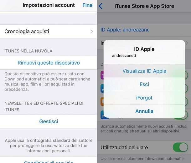 Come dissociare due iPhone con lo stesso ID