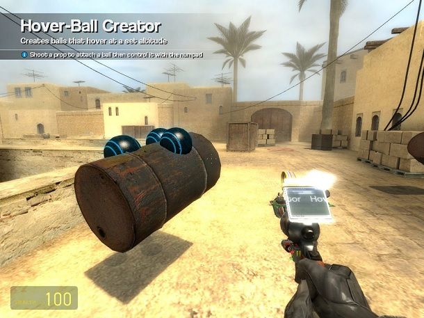 Hover-Ball Garry's Mod sito ufficiale