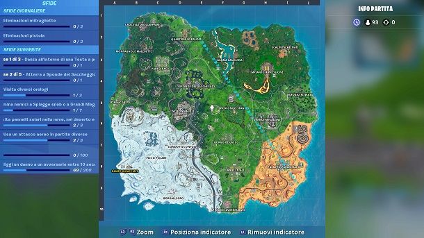 Mappa Fortnite