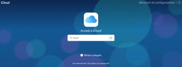 iCloud login