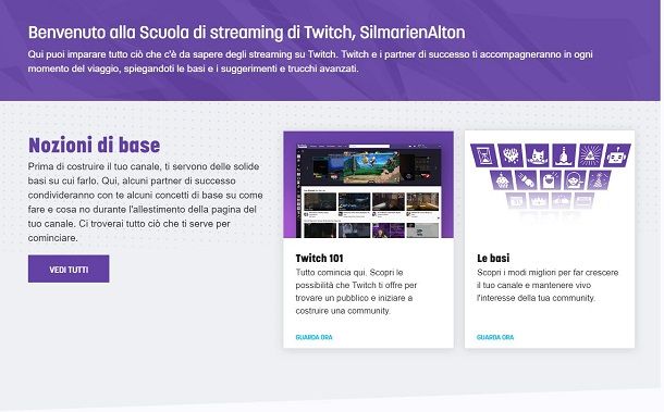 Scuola di streaming