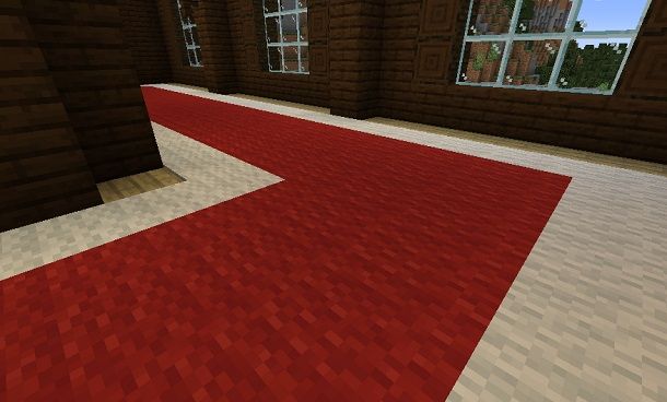 Tappeto Minecraft