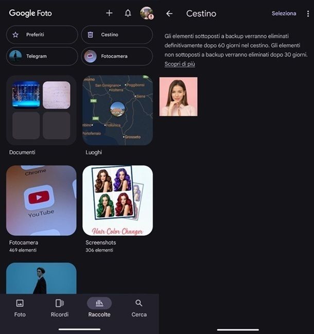Servizi cloud WhatsApp recupero
