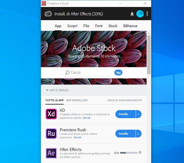 Come scaricare After Effects gratis su Windows