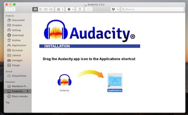 Audacity Mac