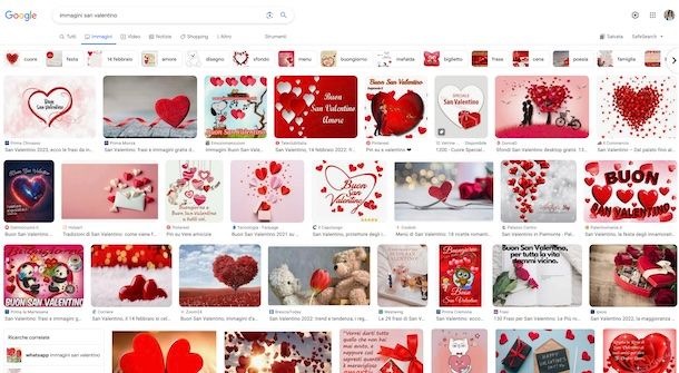 Google immagini san valentino