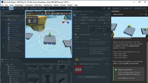 Gioco Unity LEGO