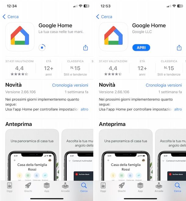 Google Home iPhone