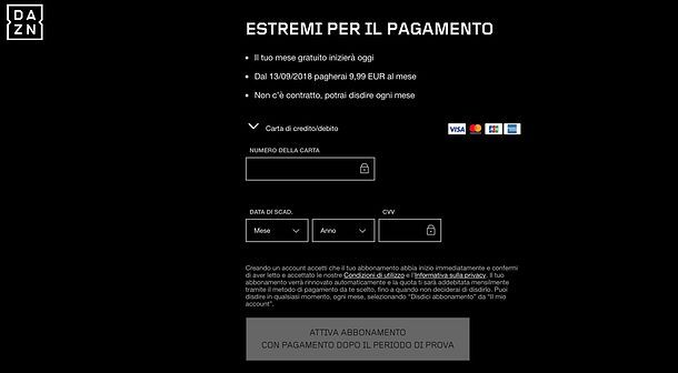 Come Pagare Dazn Salvatore Aranzulla