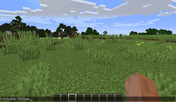 comando Locate in Minecraft