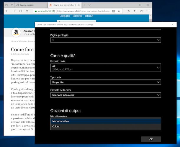 Come Stampare In Nero Con Cartuccia A Colori
