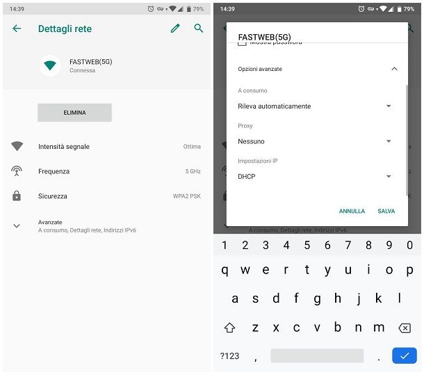 Come bloccare siti che si aprono da soli su Android - Verificare i DNS