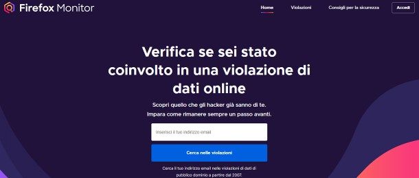 Siti per sapere se un'email è stata hackerata