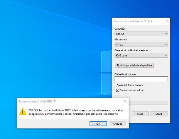Come usare una chiavetta USB su Windows