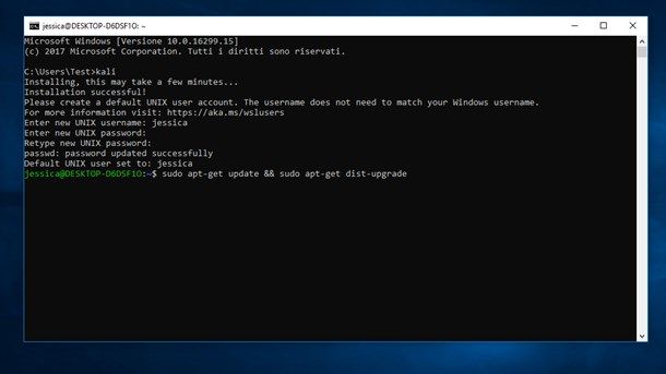 Altri metodi per installare Kali Linux