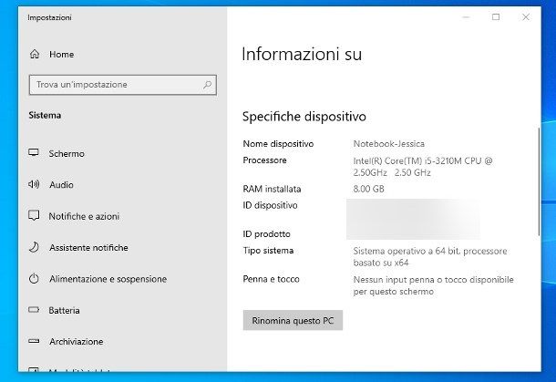 Come usare tutta la RAM Windows 10 32 bit