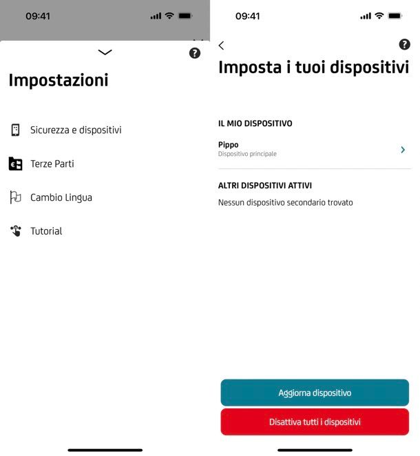 App UniCredit iPhone