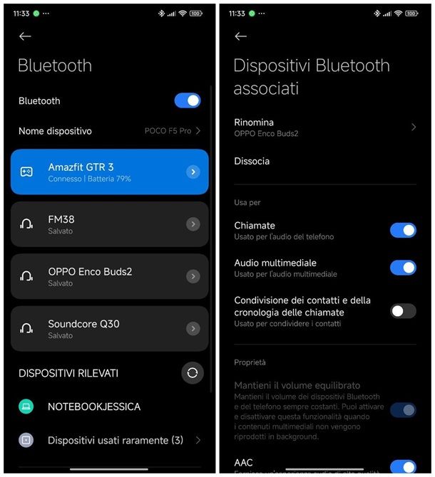 Come collegare entrambe le cuffie Bluetooth