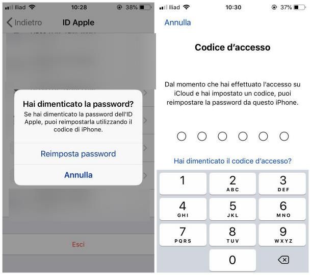 Come eliminare account iCloud da iPhone senza password