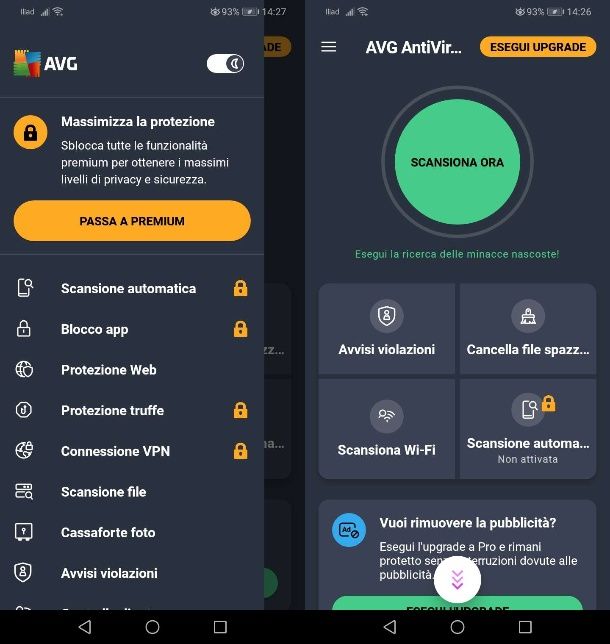 Come scaricare AVG gratis per Android