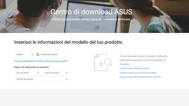 Centro Download ASUS