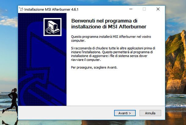 Installazione MSI Afterburner