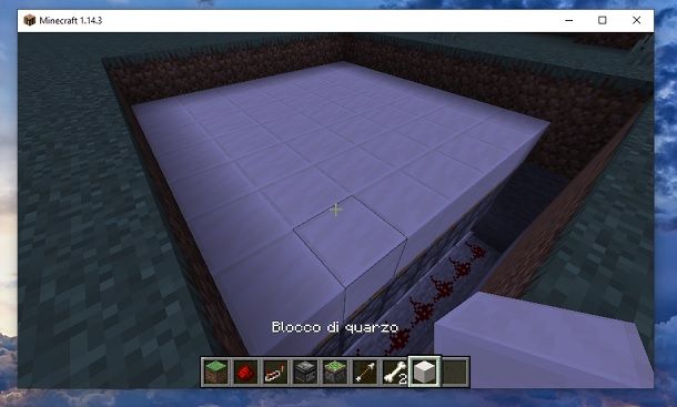 Blocco di quarzo Minecraft