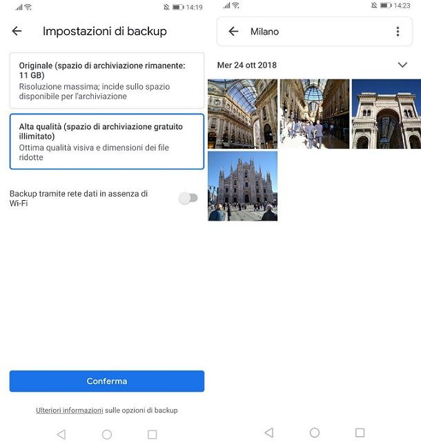Google Foto Android