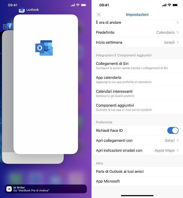 Outlook per iOS