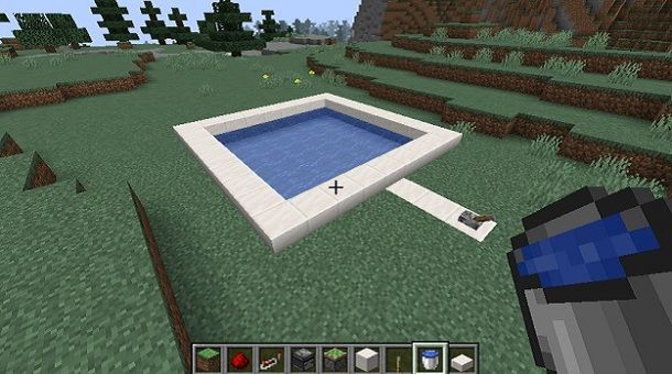 Piscina Minecraft