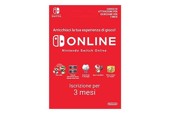 Scheda Switch Online