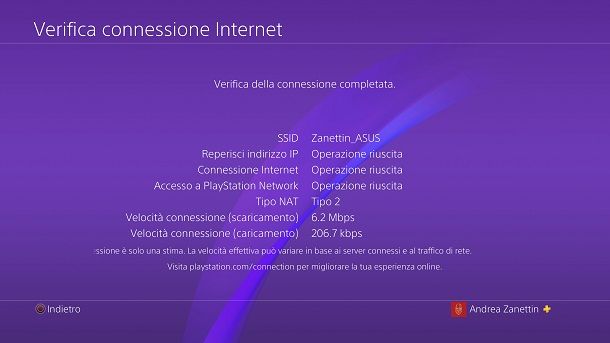 Verifica Connessione Internet 